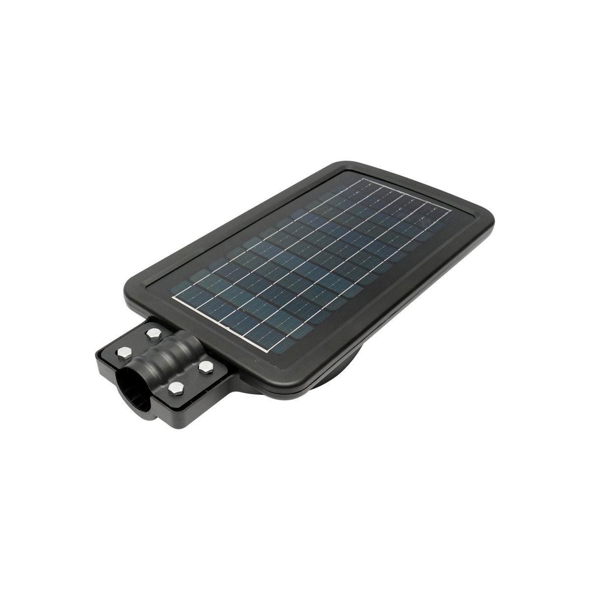 Lampa solara LED iluminat stradal 60W, 6500K, IP65 cu panou solar senzor de miscare si prindere pe stalp Breckner Germany
